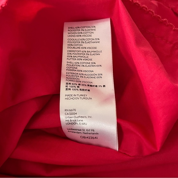 NWT Anthropologie Maeve Puff-Sleeved Sweetheart Mini Dress - Picture 5 of 8